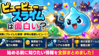 ピューピュースライムを実際にプレイした感想と評判レビュー