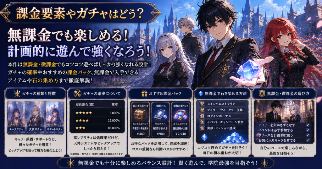 ドラゴンブラッド：スレイヤーズ学院 課金