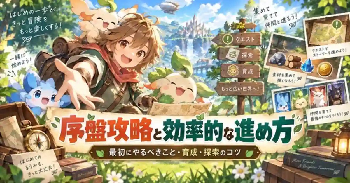 るぅみマスターの序盤攻略と効率的な進め方を紹介する見出し画像