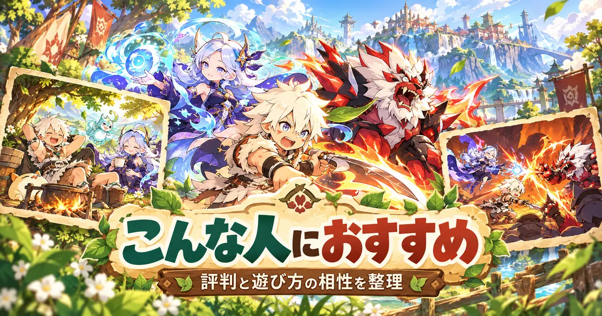 モンスターループの仲間たちとおすすめの遊び方