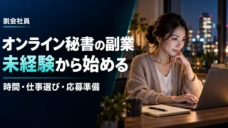オンライン秘書の副業を未経験から始めるための時間・仕事選び・応募準備