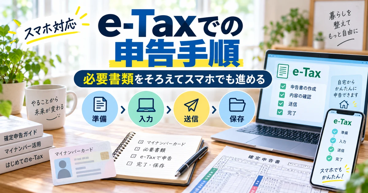 e-Taxで進める会社員の副業確定申告の手順