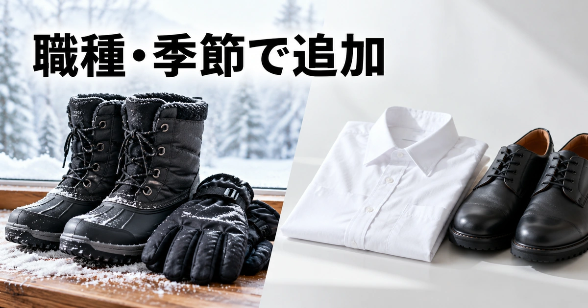 職種・季節で追加の生成イメージ