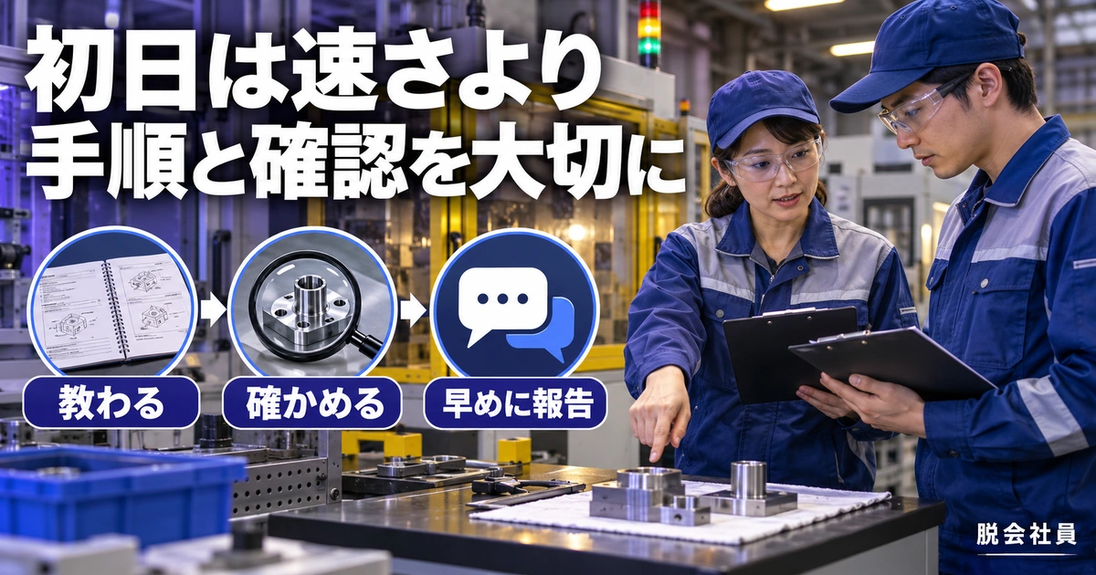 教わる・確認する・報告するを整理した生成イメージ