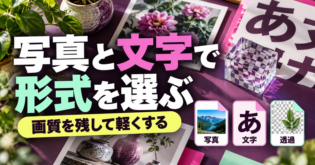 写真・文字入り図解・透過画像を使い分ける図解