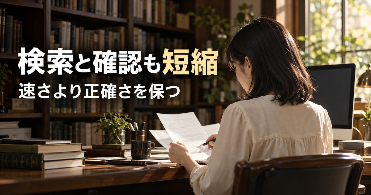 検索と確認も短縮:キーボード操作を学ぶ場面の生成イメージ