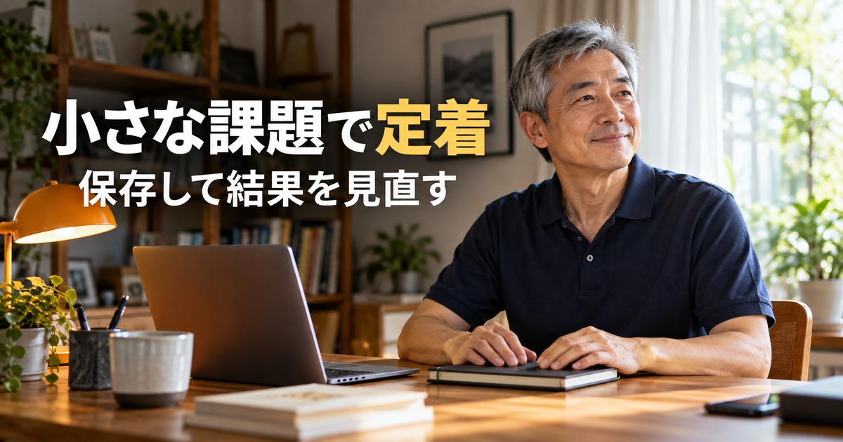 小さな課題で定着:キーボード操作を学ぶ場面の生成イメージ