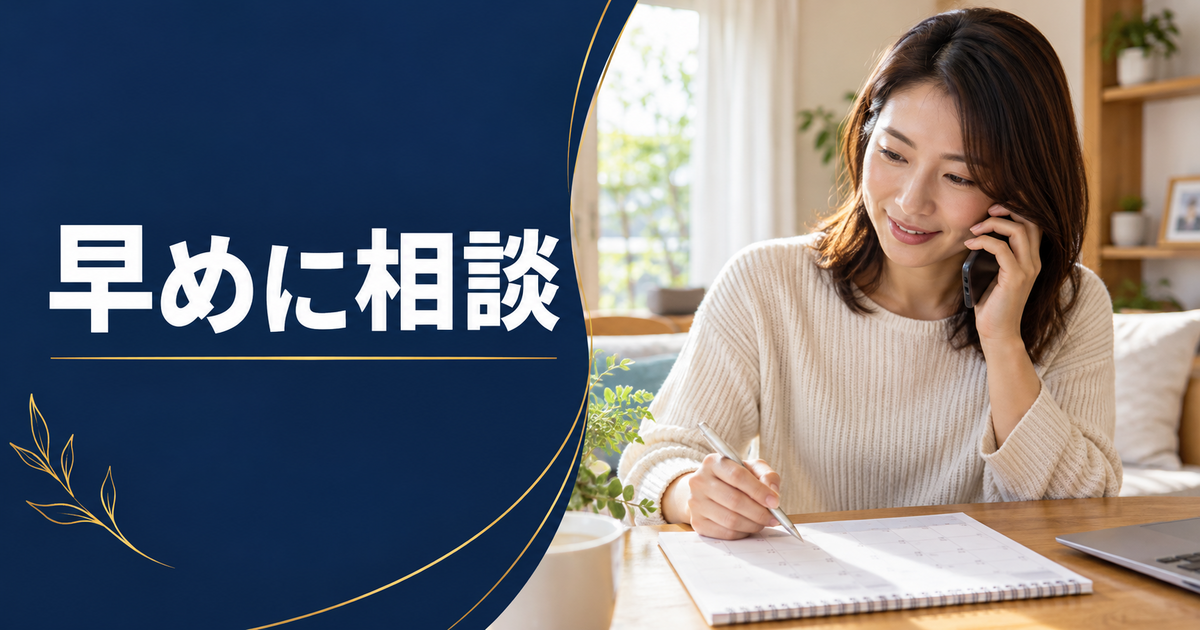 認定日の予定が重なり早めに電話相談する成人