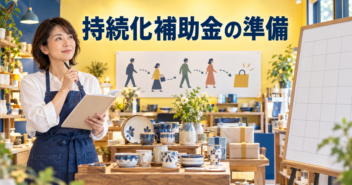 個人事業主が販路開拓と補助金の準備を検討する