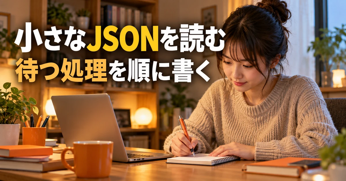 小さなデータから非同期の順序を学ぶ女性の説明用生成画像