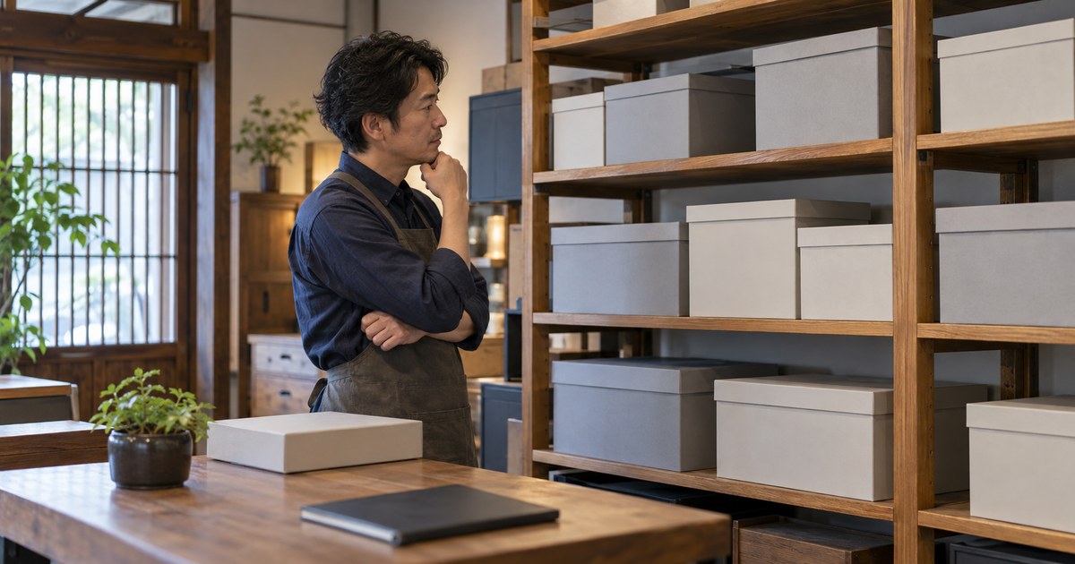 預かり品の所在を分けて保管するイメージ