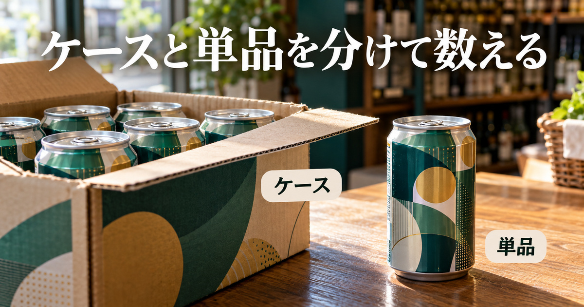 開いた缶ケースと取り出した一缶を分けて見る架空のイメージ。標準入数の再現ではありません