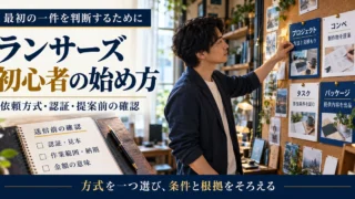 ランサーズの依頼方式・確認資料・募集条件を整理する初心者の準備