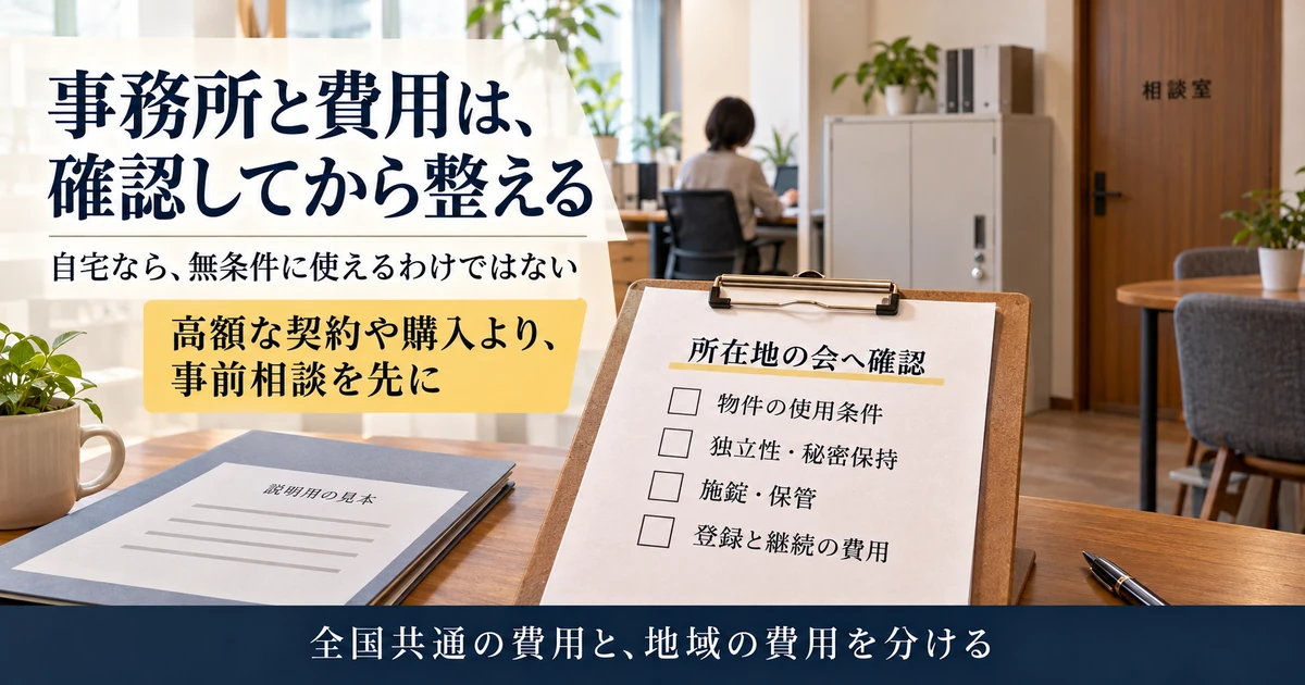 行政書士事務所の使用条件や秘密保持と費用を事前確認