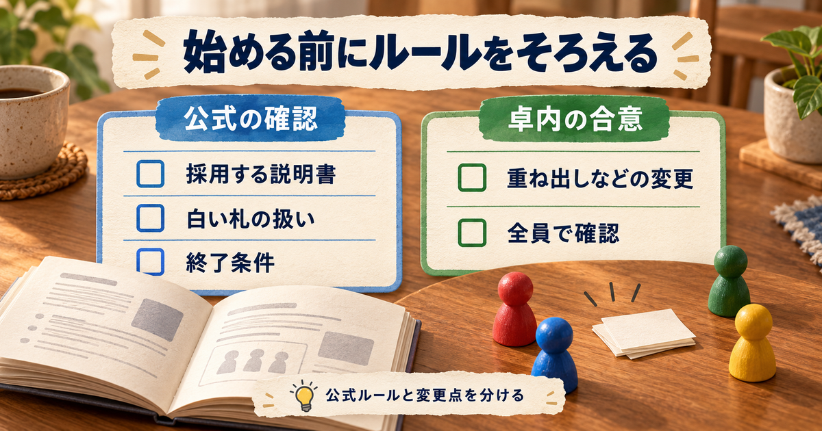 採用説明書とローカルルールを分けて確認するチェック表