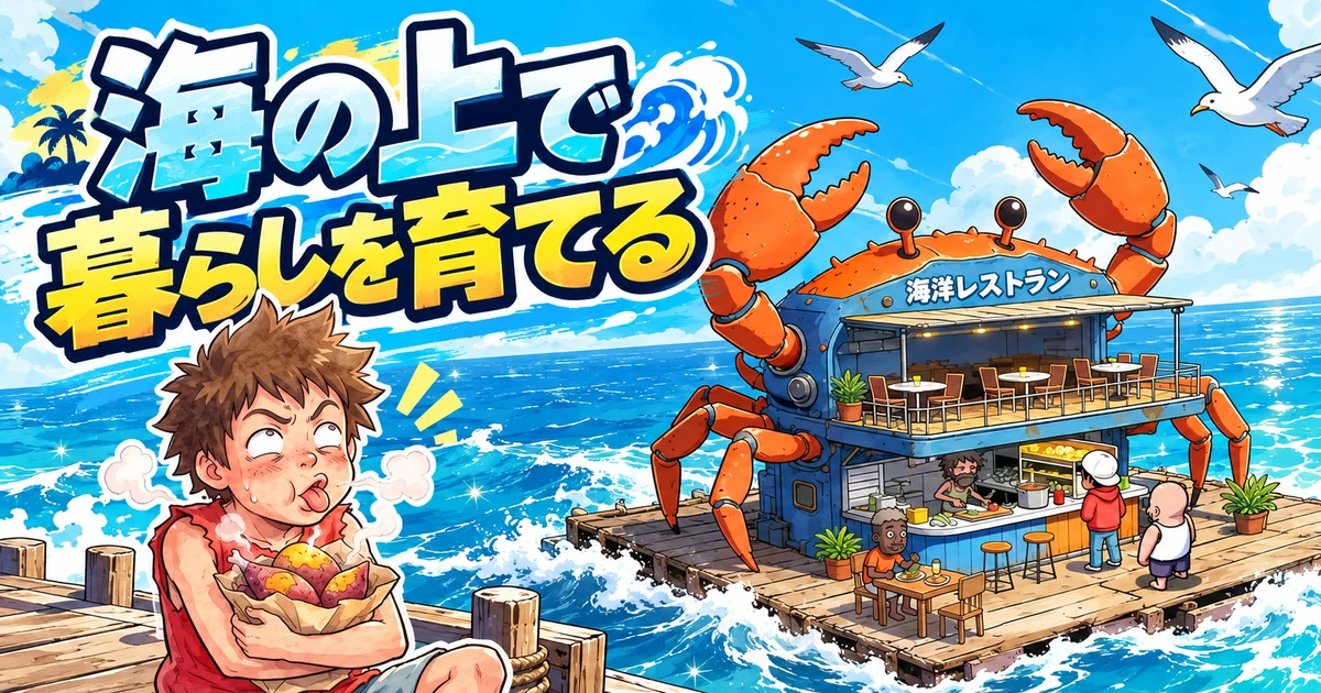 波乱水世界：海の上で暮らしを育てる